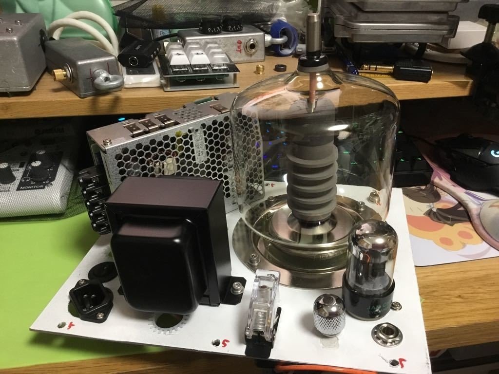 電子工作] Enjoy big vacuum tubes! (真空管TB4/1250)｜(任)虚空幻想