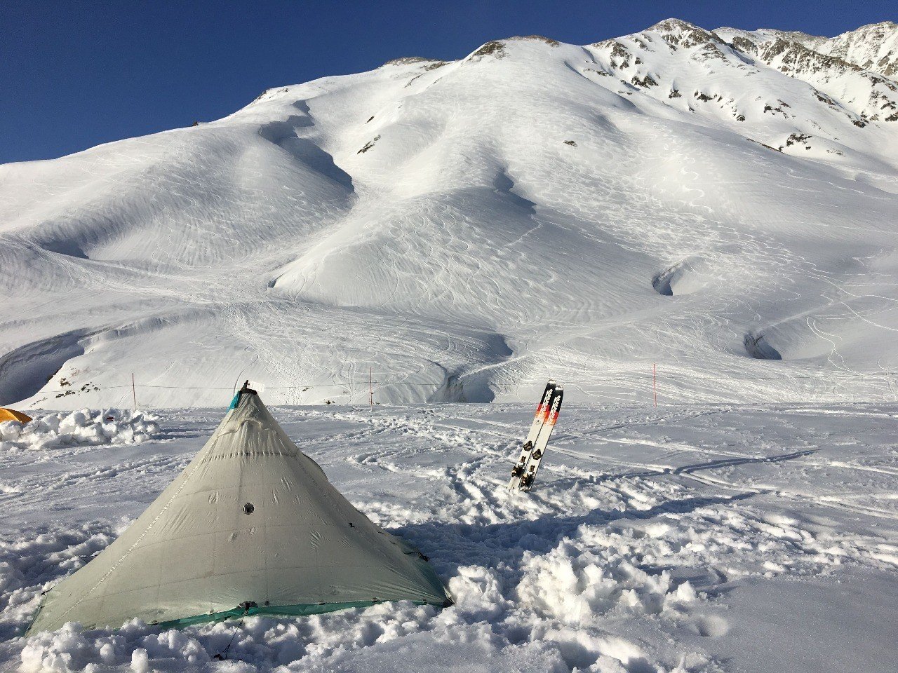 立山Base Camping Ski 5泊6日（2019年4月）｜UL Ski Hiker