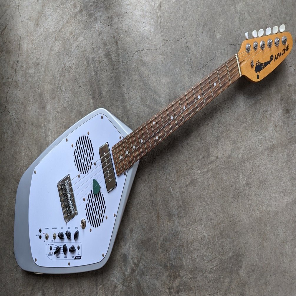 VOXのトラベルギターAPACHEをP90にしてジャズ弦に張り替えよう｜huaaNOTE