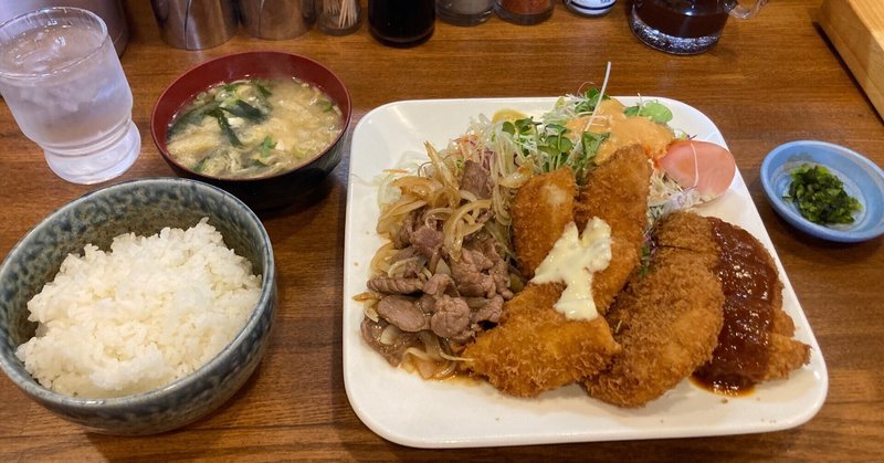 豪快デカ盛り定食、武蔵小山「さんきち」