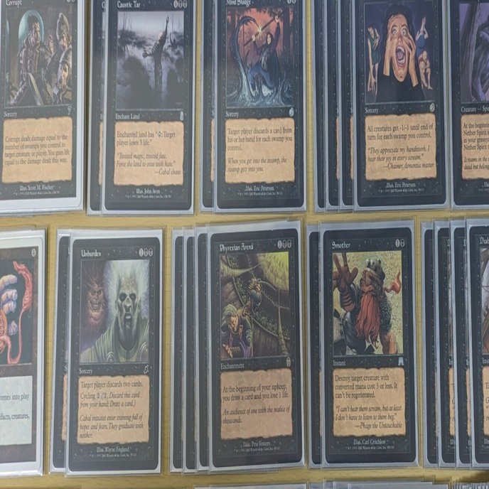 【匿名配送】MTG 旧枠カード大量約7kgまとめ売り MTG】旧枠白・レア優良カードまとめ売り - メルカリ