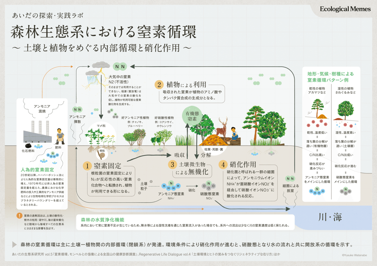 あいだをつなぐ生態系図解（随時更新中）｜ゆうすけ