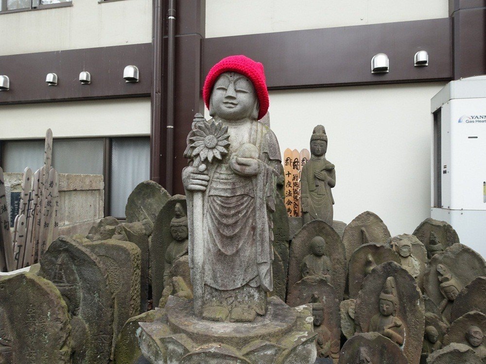 37 ひまわり地蔵尊@南千住｜下関マグロ｜さんぽ作家