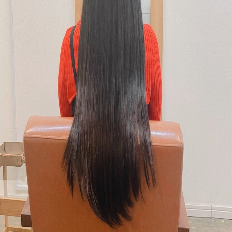 最長44cm】剛毛オタクがヘアドネーションしてきた回｜えかわかなこ