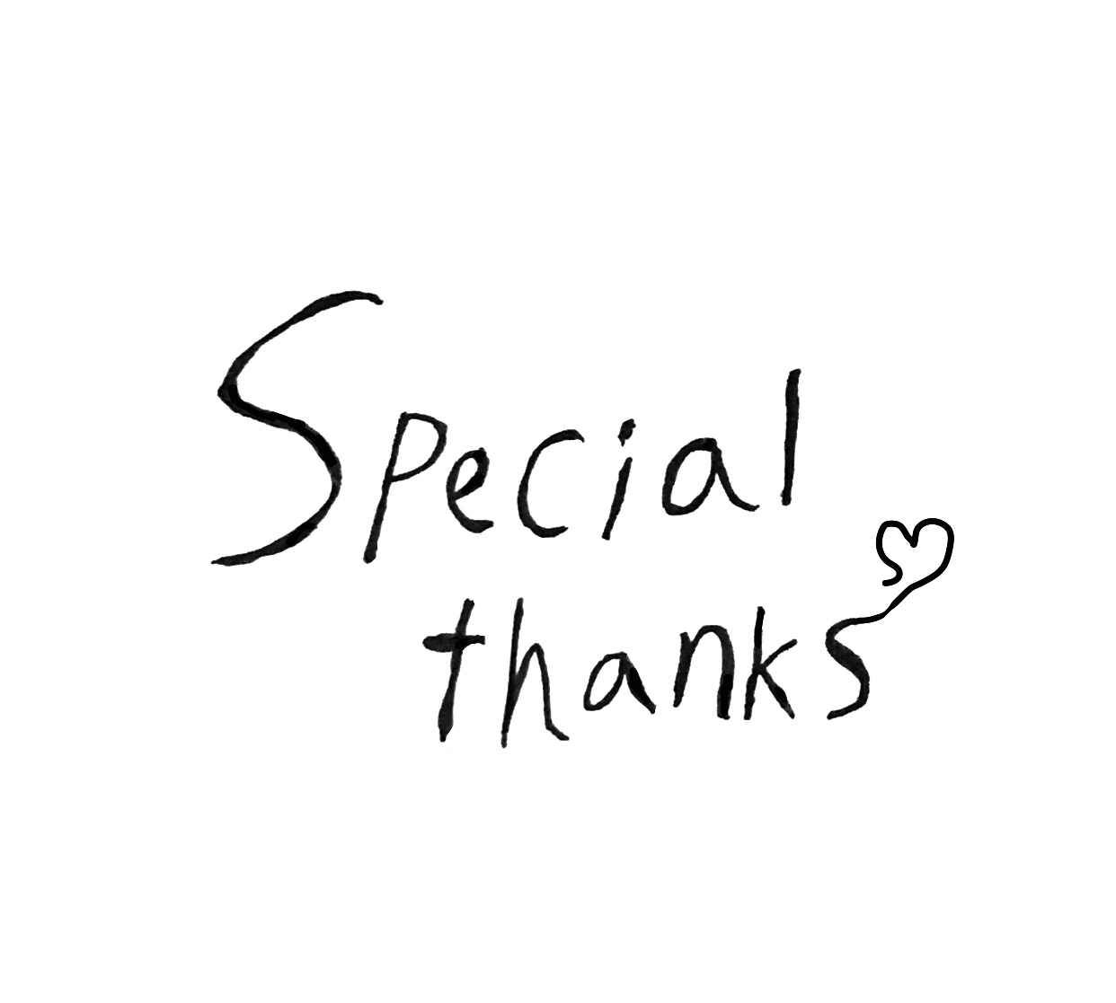 Special thanks‼️