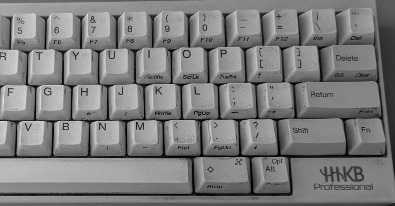 HappyHacking keyboard Professional｜八幡勇一