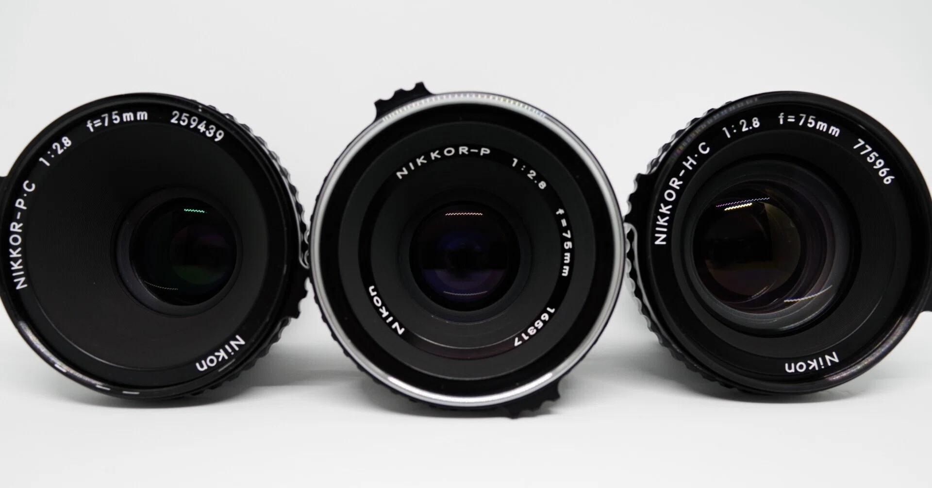 めくるめく古の鏡筒たち その9:Nikkor 75mm f2.8 HC vs PC vs P|青狐 めくるめく古の鏡筒たち その9:Nikkor 75mm f2.8 HC vs PC vs P|青狐