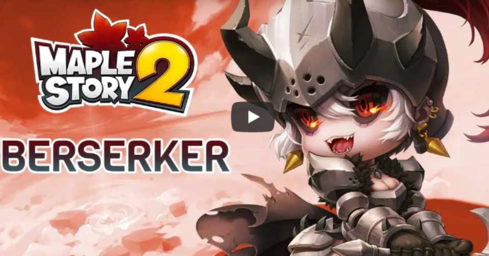 Maplestory 2 バーサーカービルド とろくん Note