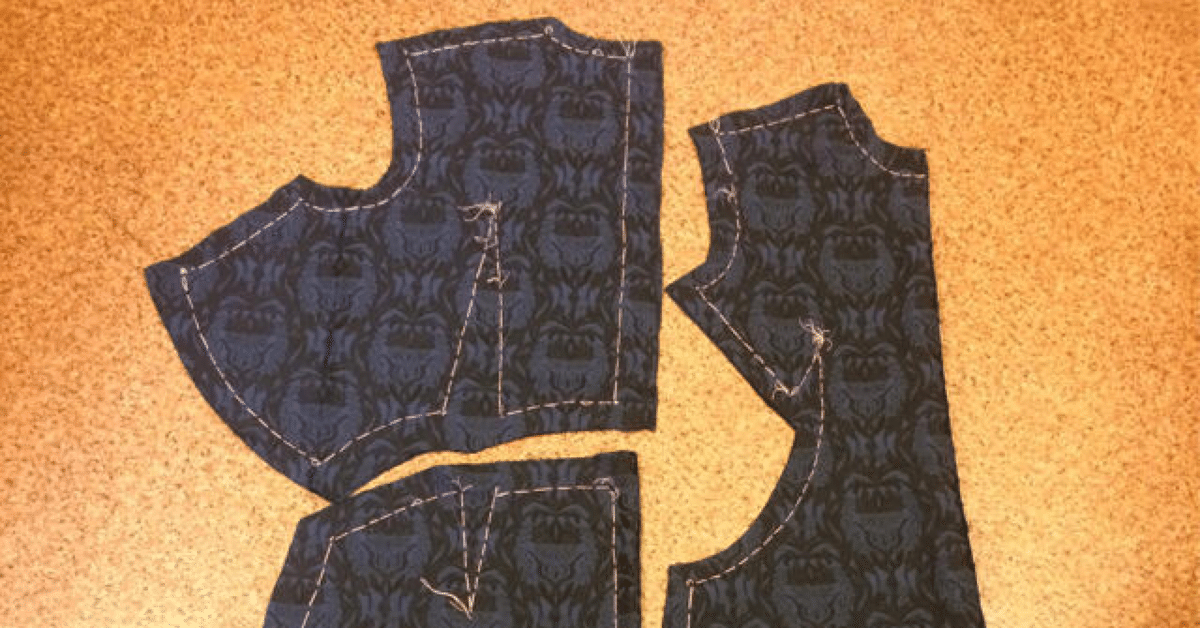 出来上がり線の付け方3種類｜手描きイラストと洋裁 ゆずの木 