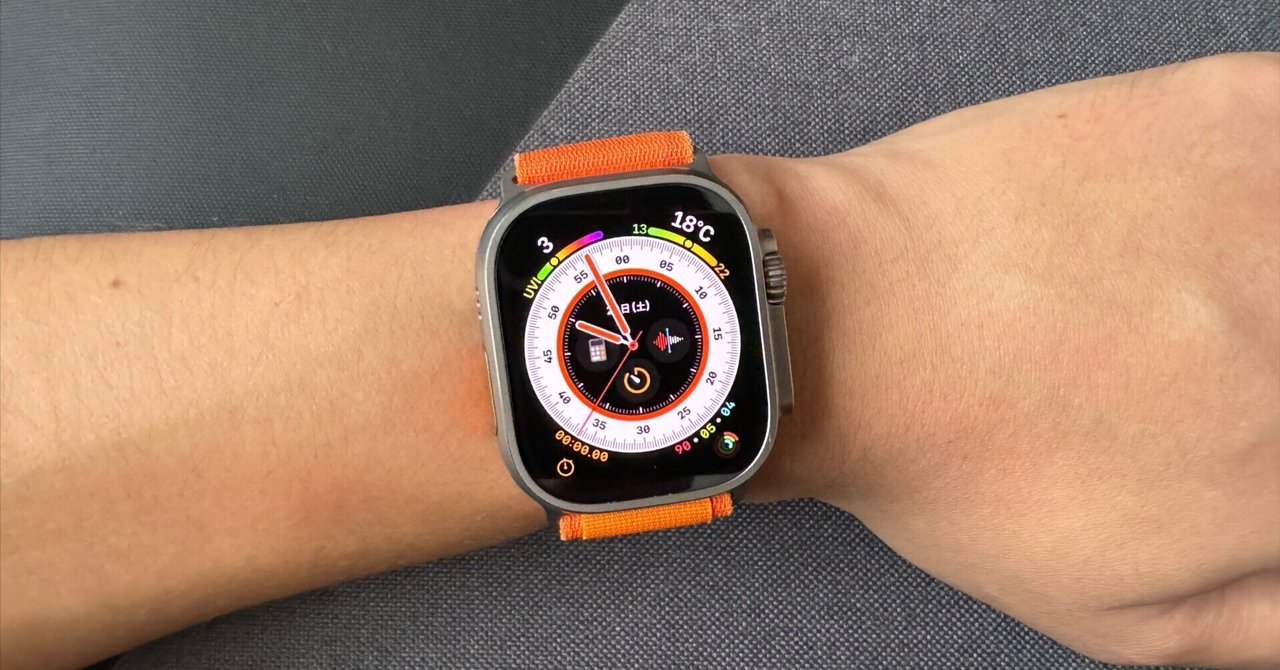 美品】Apple Watch Ultra1世代 ひく 