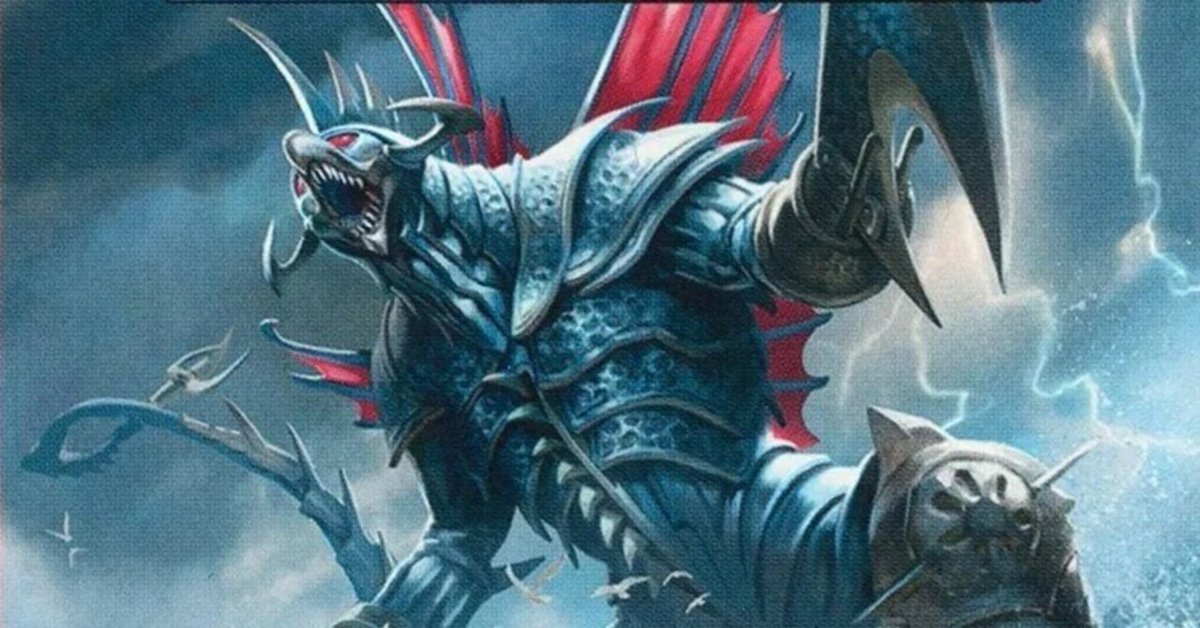 EDH】鎌爪の未来怪獣、ガイガン設計図(深海の破滅 EDH】鎌爪の未来怪獣、ガイガン設計図(深海の破滅