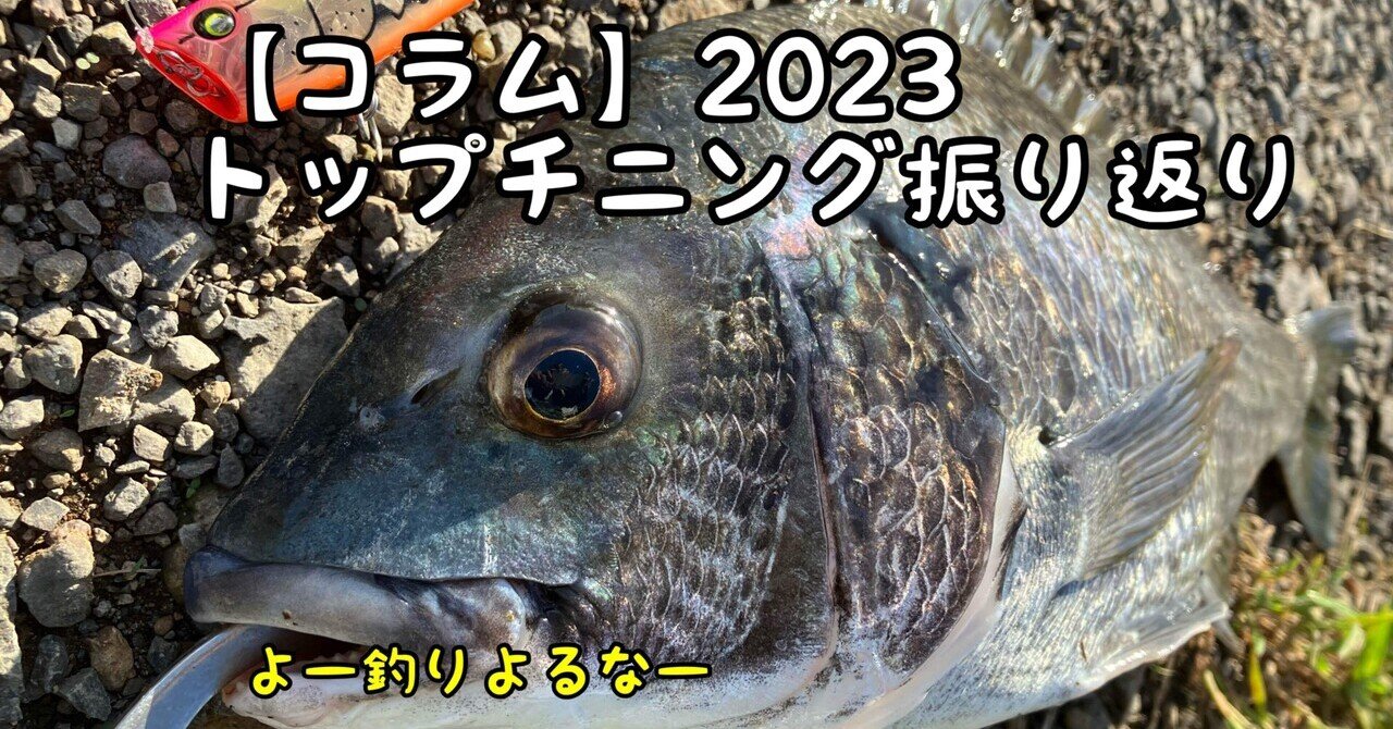 コラム】2023トップチニング振り返り（総集編）｜ぐっちあっきー