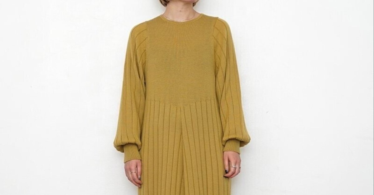 Nikki ESSENTIAL PIECES 裁ち切り 良質 リブ ニット Nikki ESSENTIAL PIECES | ニッキエッセンシャルピーシーズ