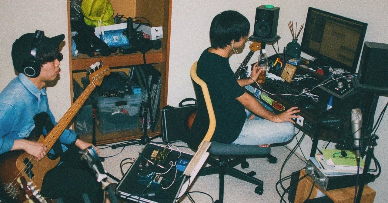 インタビュー 宅録diyサウンドエンジニアenomoto Bearwear Band Note