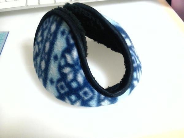 １００均（セリア）で耳かけ（耳当て？イヤーマフ？）を買いました 