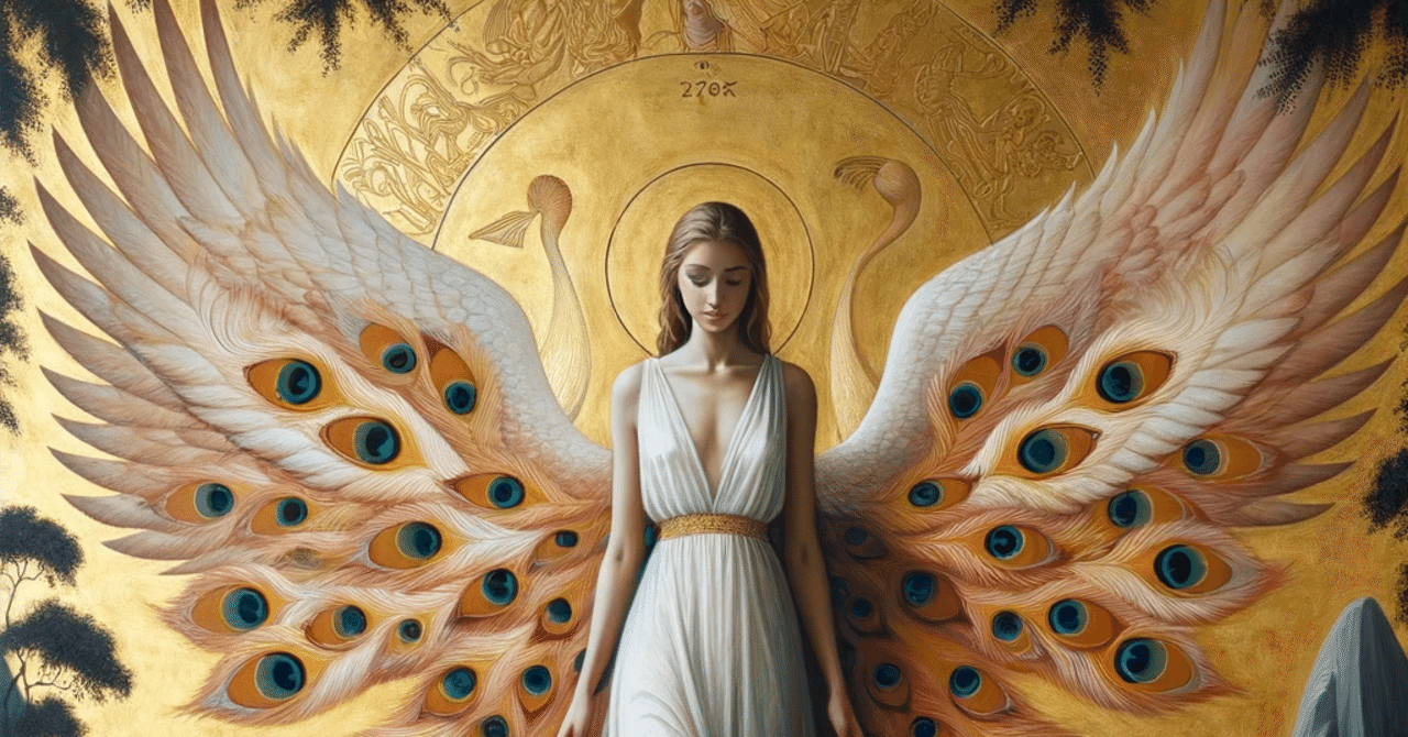 DALL-E3が紡ぎ出す神々しき領域：天使たちのドラゴン変身｜Zun-Beho