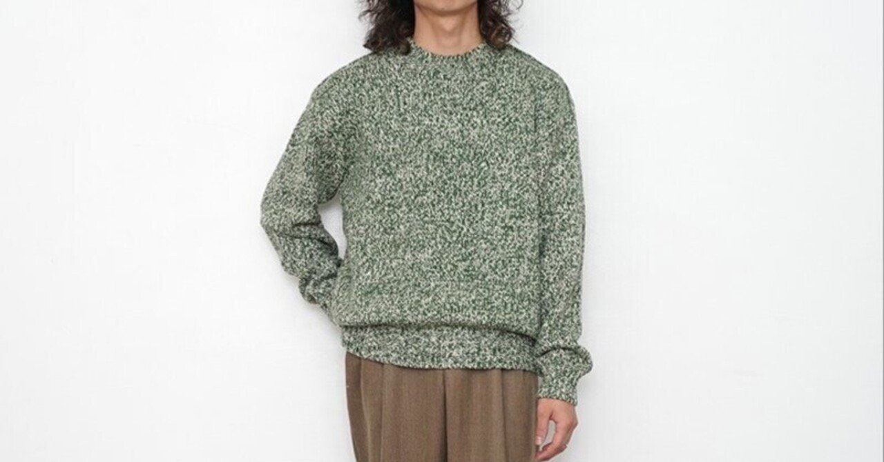 配色が素敵なニット。【AURALEE】からラストデリバリーです！SILK WOOL