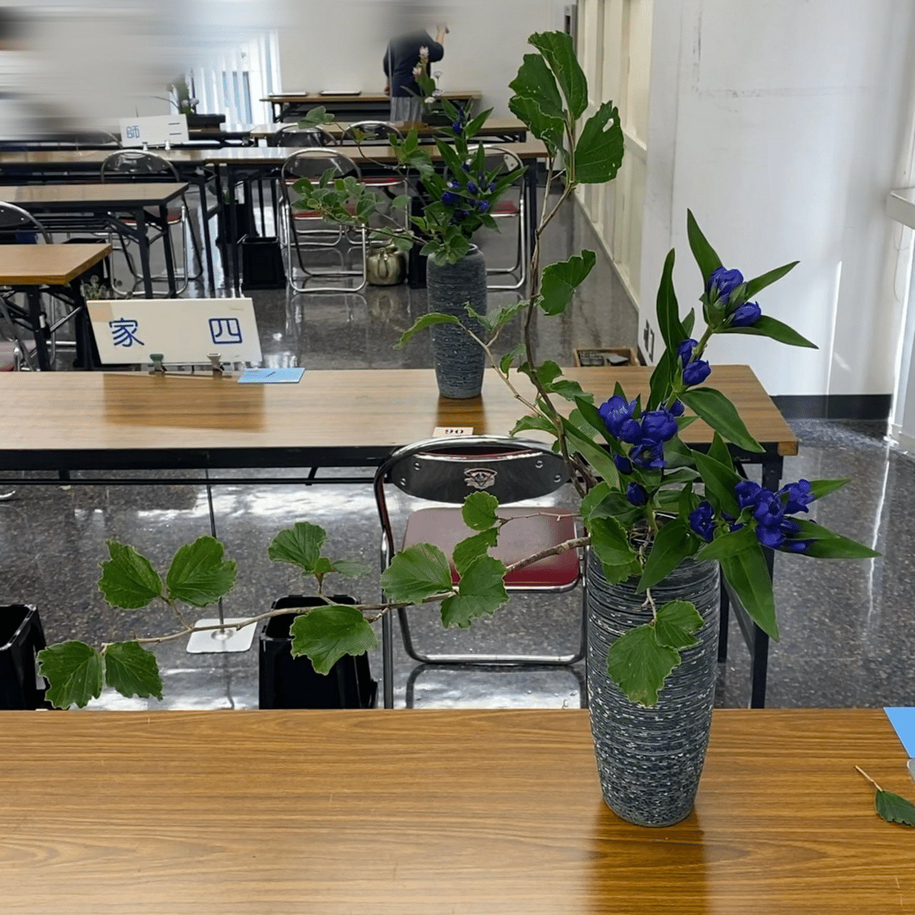 研究会#21 瓶花(小原流 四級家元教授) 2023年7月｜いけばなキロク_manami