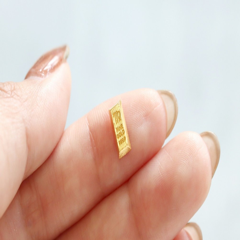 1グラムから買える純金。金をもっと身近に感じませんか？「はじめての