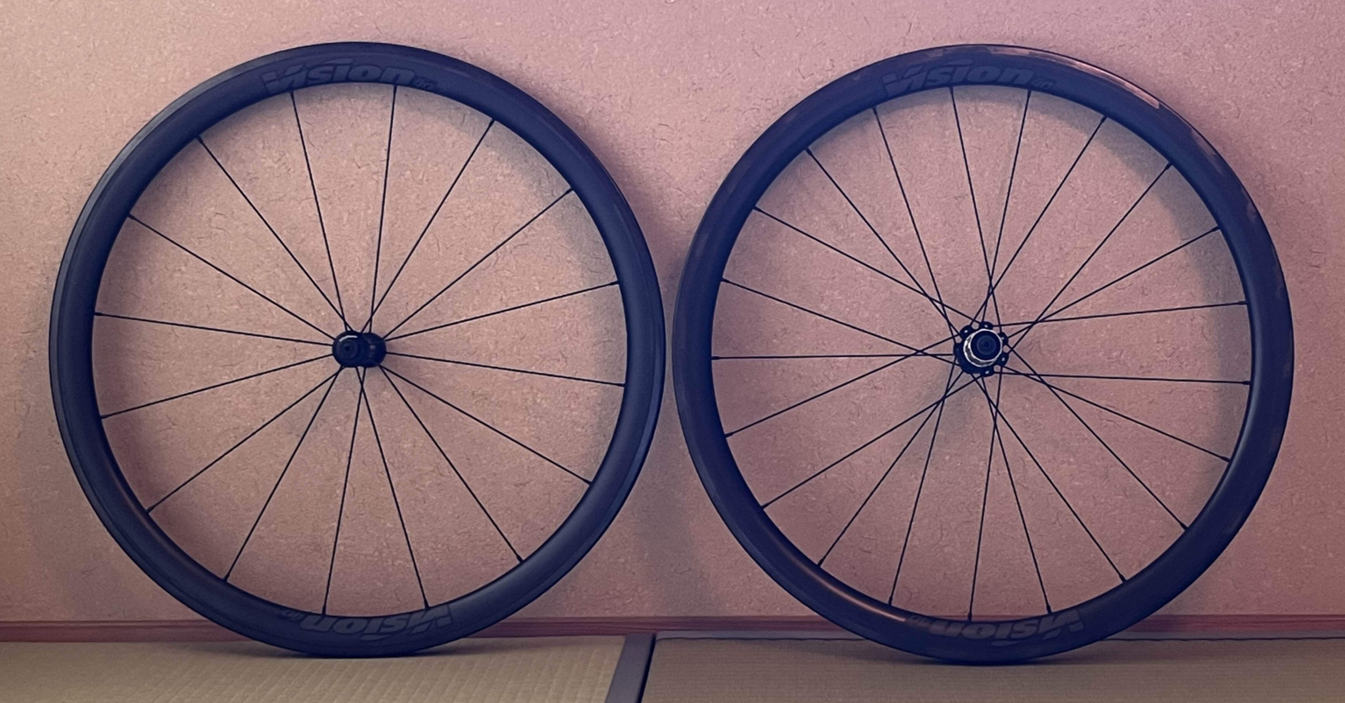 Vision sc40 RIM-BRAKE WHEELSET納輪｜Yosida Osei