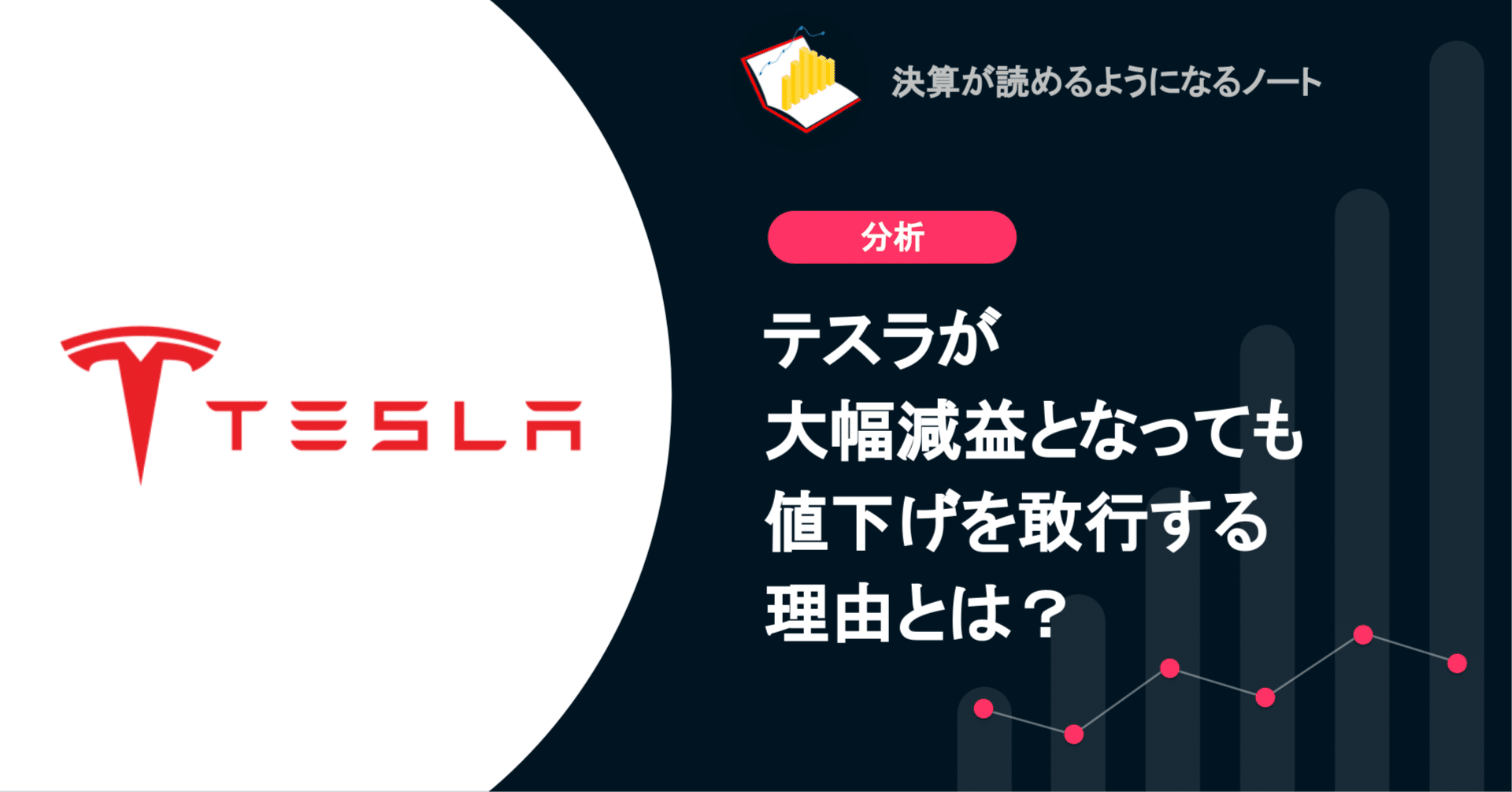 Q. テスラが大幅減益となっても値下げを敢行する理由とは？｜決算が