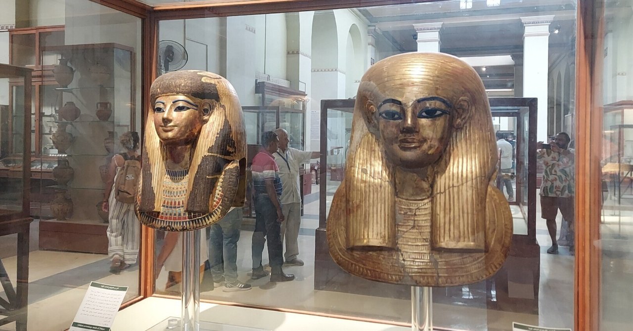 エジプト考古博物館】現代の無駄に気づき、古代のシンプルさに