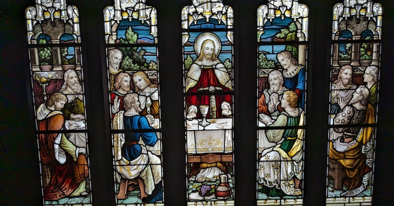 メトロポリタン美術館 ややこしく 聖ニコラウス ステンドグラス グラス  