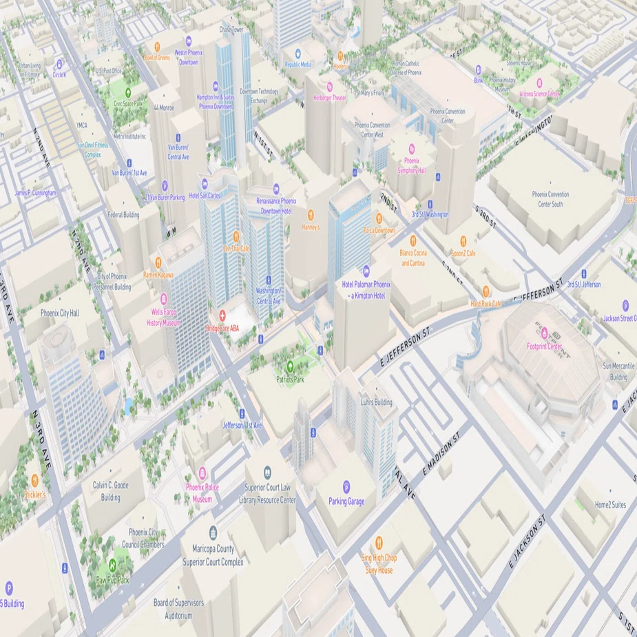 世界60都市でMapbox Standardの3Dランドマークが実装完了｜Mapbox Japan
