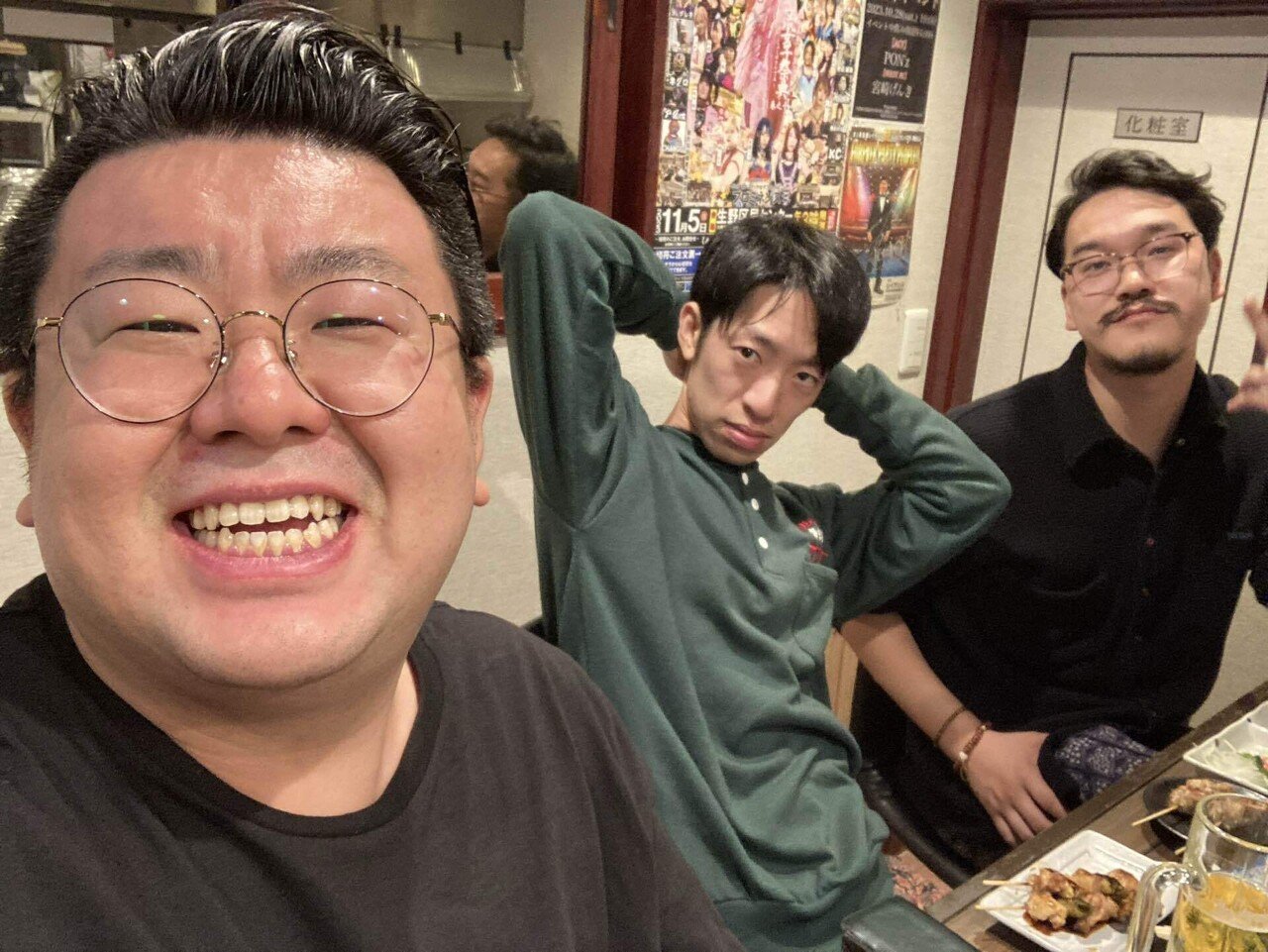 けんちゃんしげちゃんりょうひけちゃんでM-1の3回戦な10月30日と鍋を