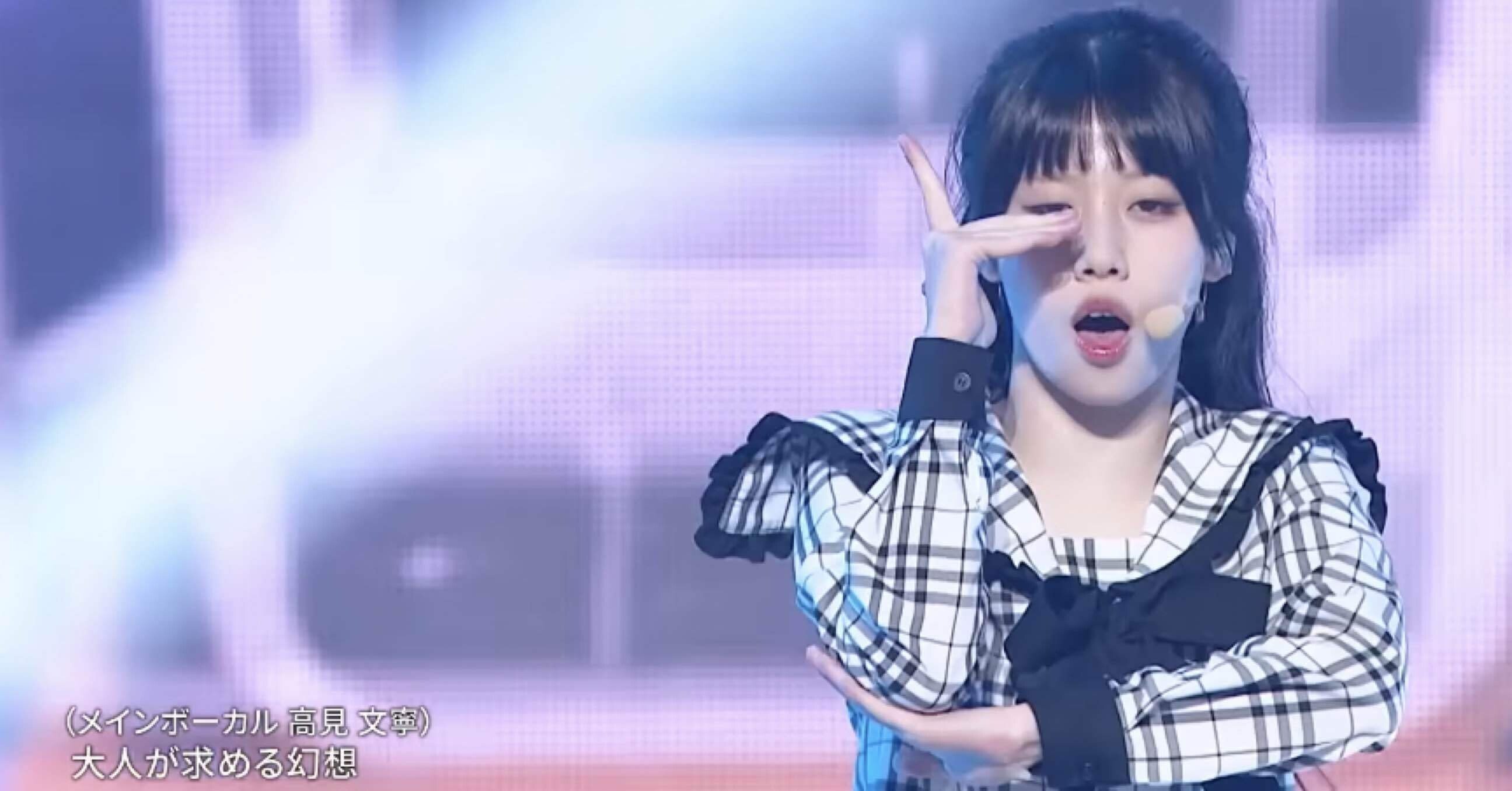 佐々木心菜 ネームプレート 日プ女子（PRODUCE 101 JAPAN THE