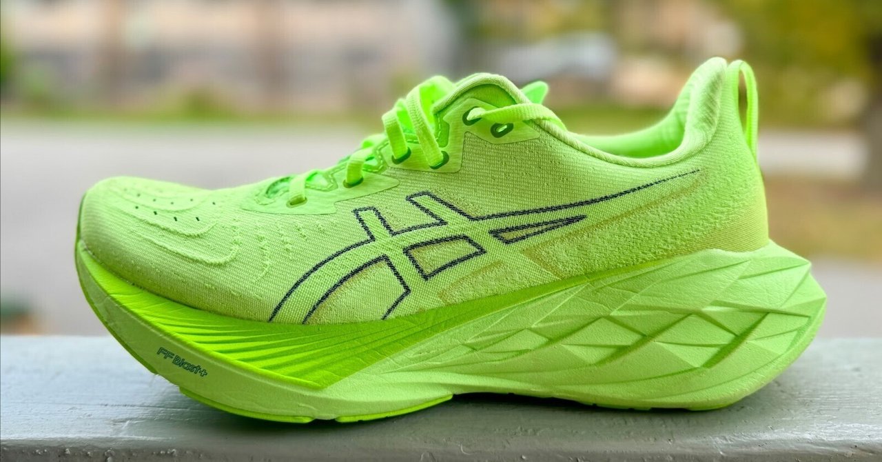 アシックスの気になる新作ランニングシューズ : ノヴァブラスト4｜RAKU