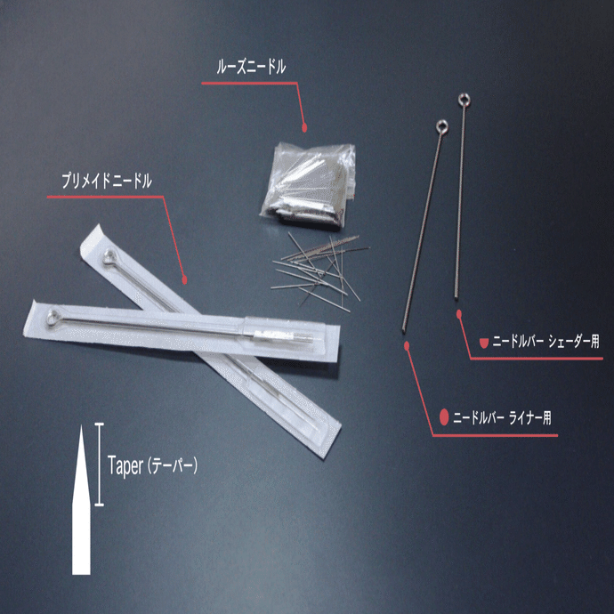 実は100種類以上あるタトゥー針｜せいご / VOW TATTOO