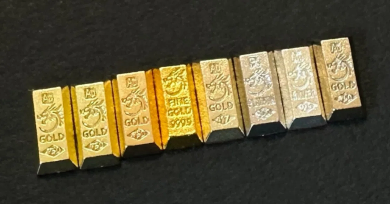1gのかわいい純金【BABYGOLD】の新作は「色の違う金」たち 