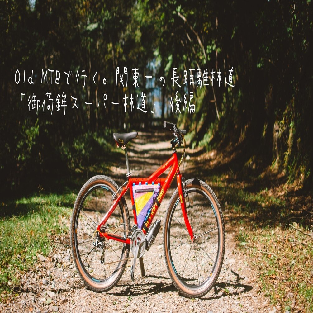 Old MTBで行く。関東一の長距離林道 「御荷鉾スーパー林道」 後編｜Polak