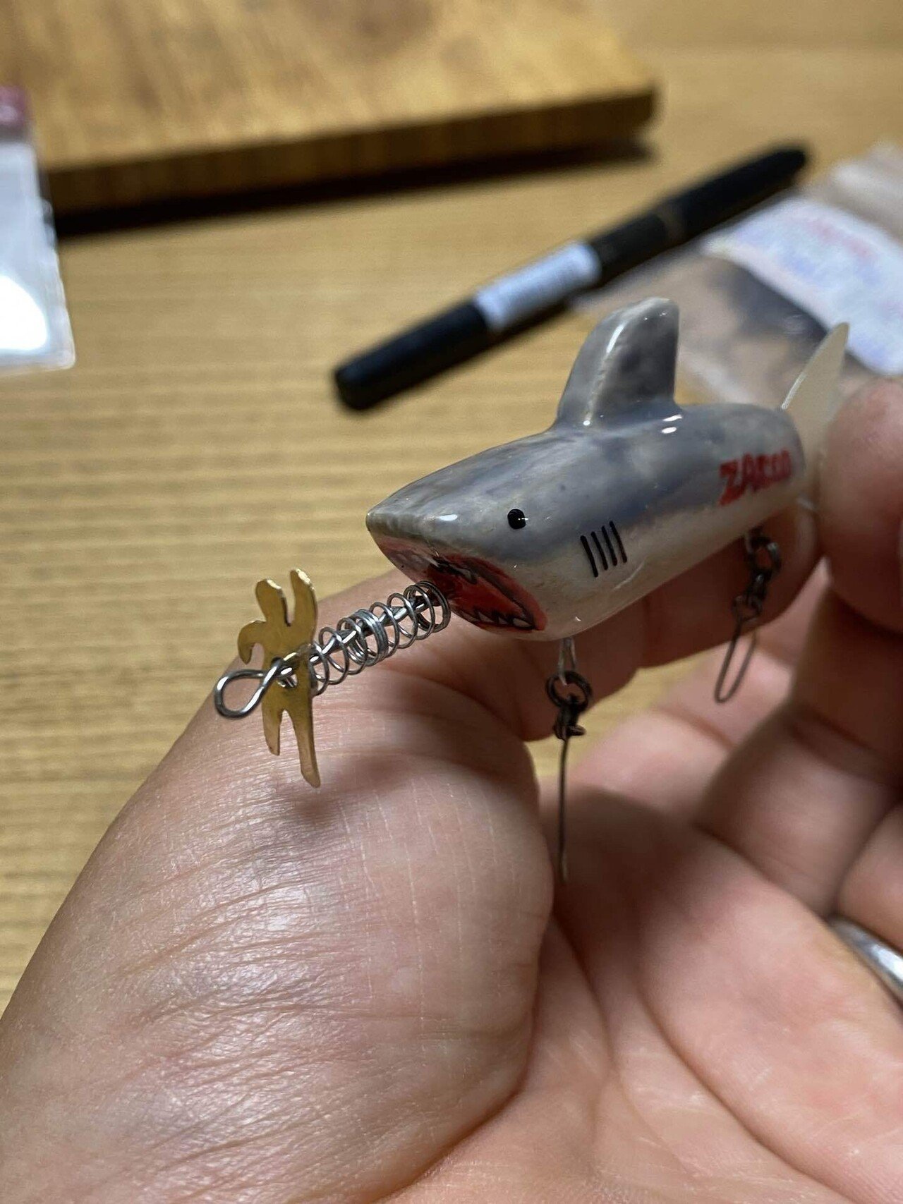ジョーズなルアーを作ってみた話｜zacco method研究所🇯🇵