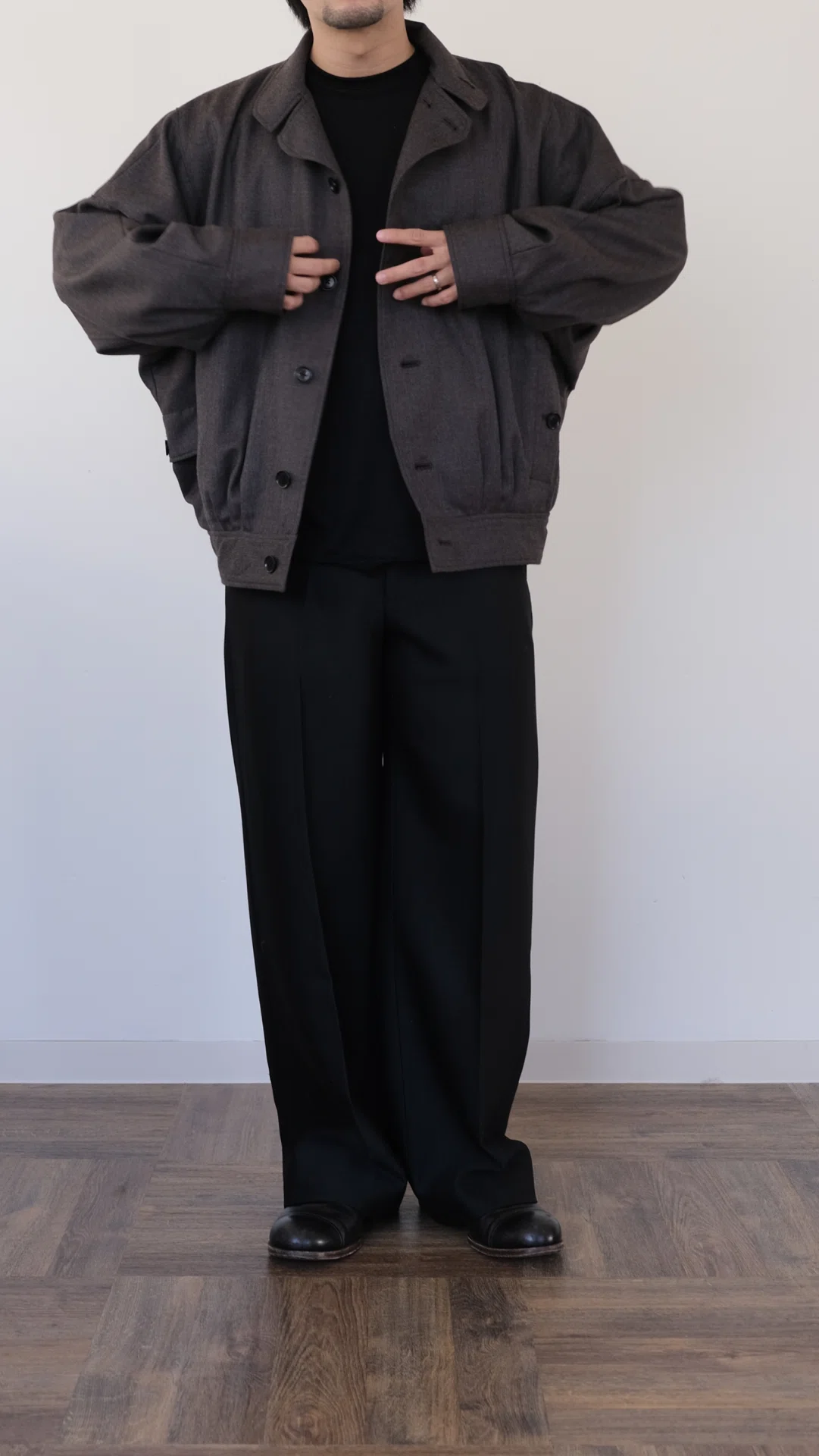 ジャケット・アウター Gorsch 23AW serge wool short coat Gorsch 今年の集大成では？｜水岡