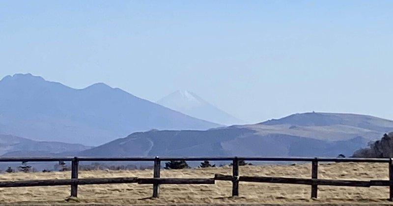 富士山(霧ヶ峰と美ヶ原から)