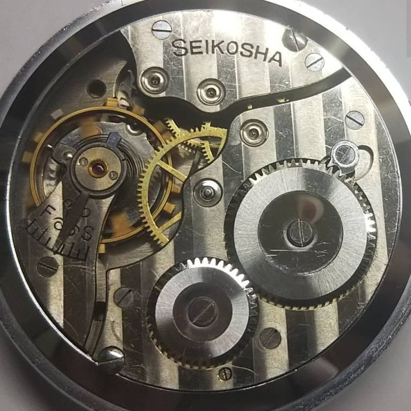 7石19セイコーのすり減ったアンクルほぞ ダマ工房 Note