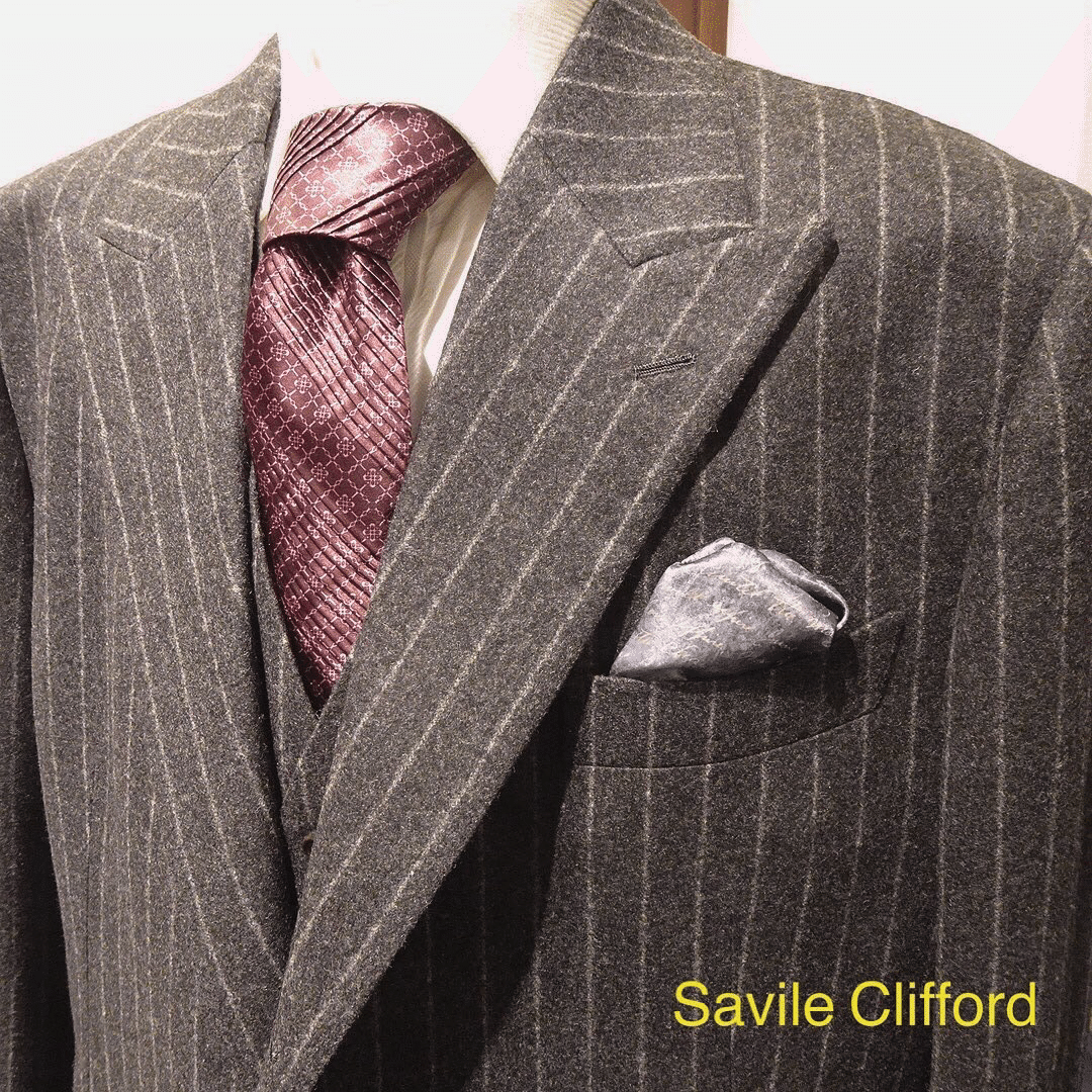 サヴィルクリフォード・スリーピーススーツ｜noma