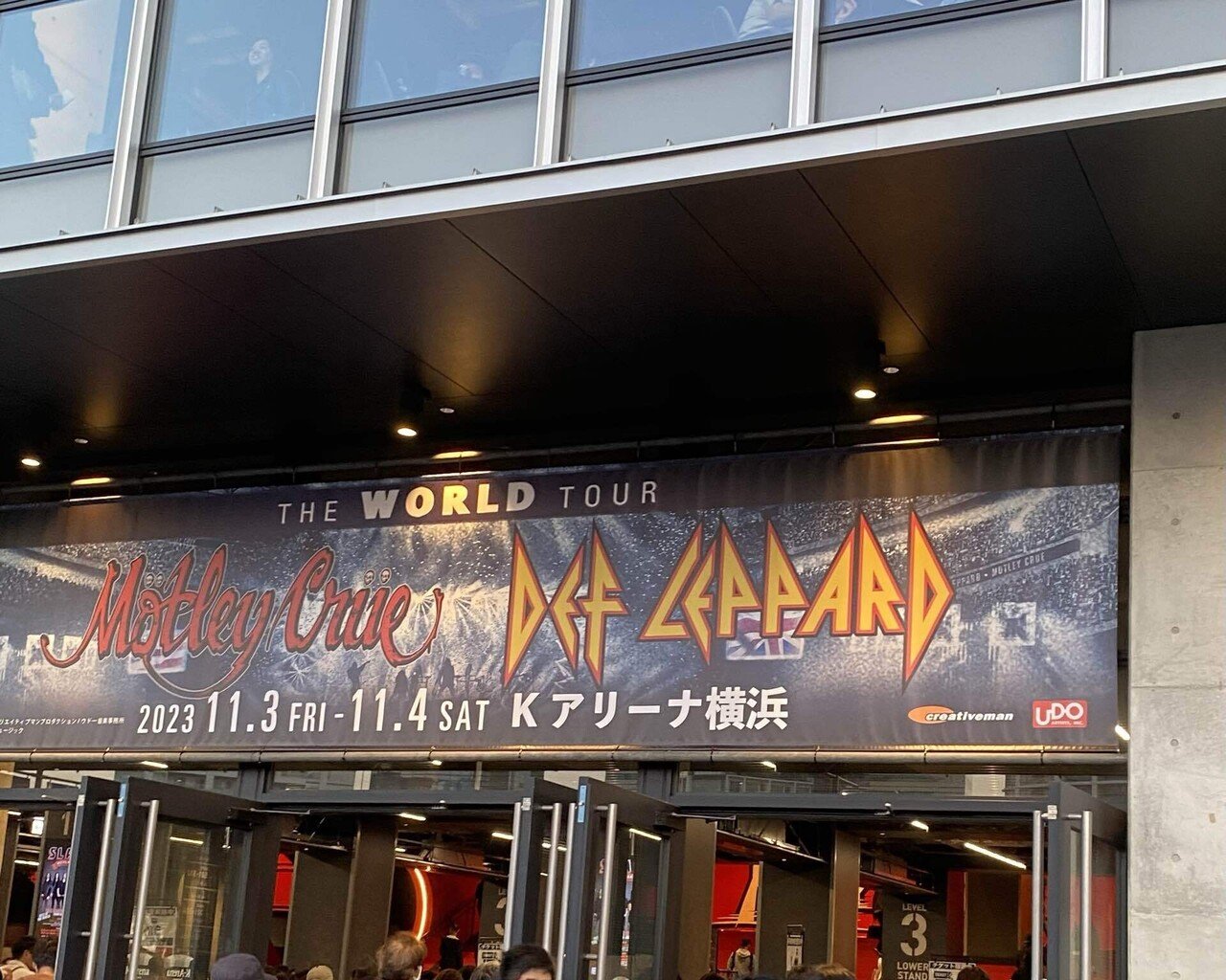 MOTLEY CRUE/DEF LEPPARD THE WORLD TOUR 11/3神奈川｜takaoharada