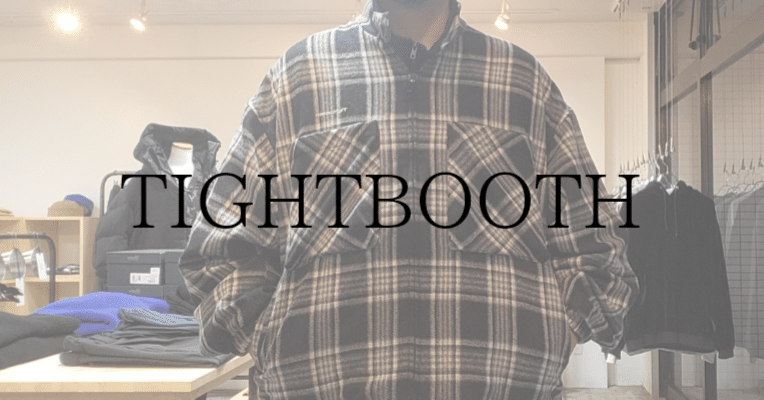 TIGHTBOOTH | タイトブースからPLAID FLANNEL SWING TOP | チェック