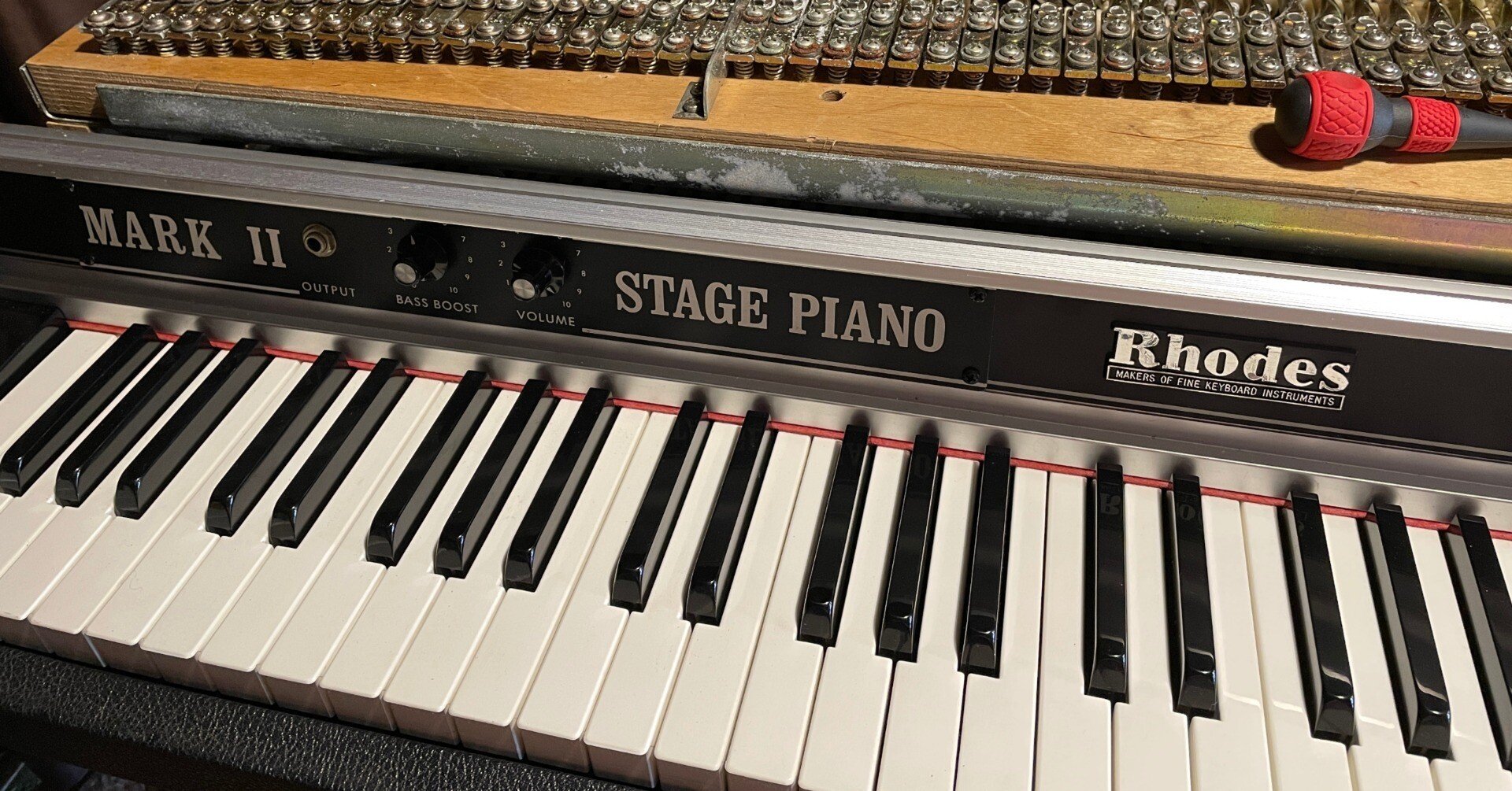 Rhodes Stage Mark IIの修理｜佐々木陵史郎