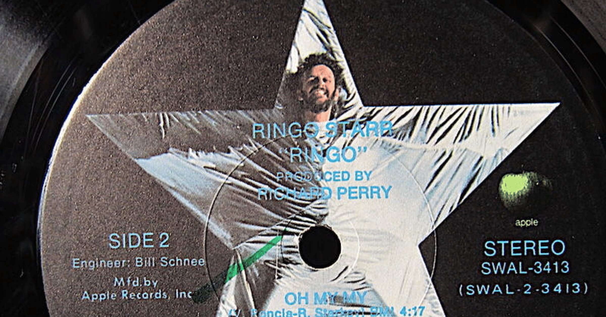 リンゴ・スター のブロモ Ｔめちゃくちゃ貴重品 RINGO』 RINGO STARR｜はなっちの音日記