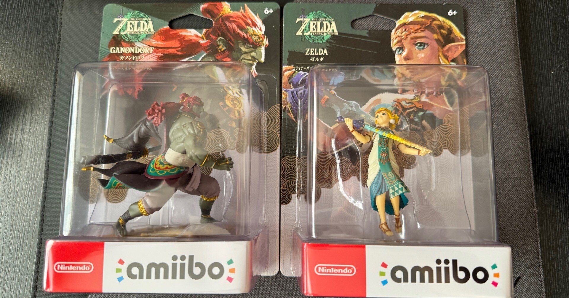 ゼルダとガノンドロフのamiiboが届きました｜けこぜろ