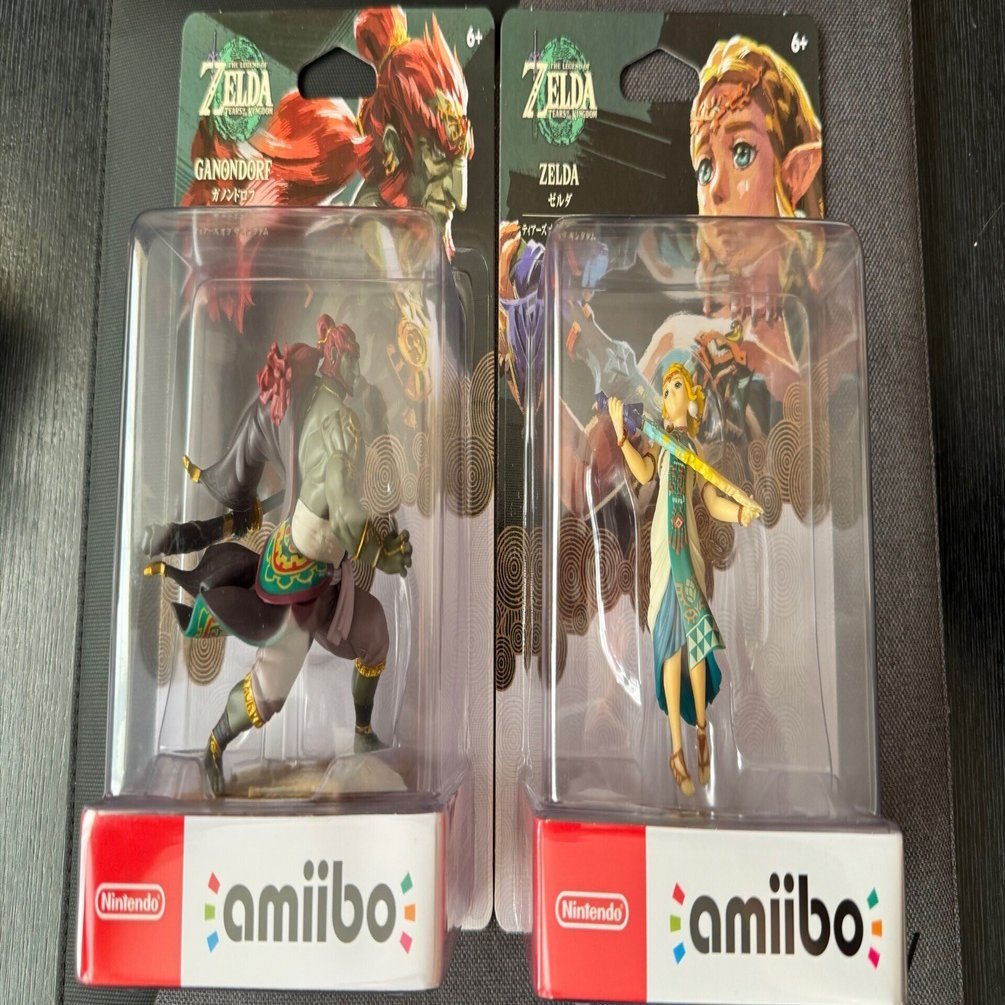 ゼルダとガノンドロフのamiiboが届きました｜けこぜろ