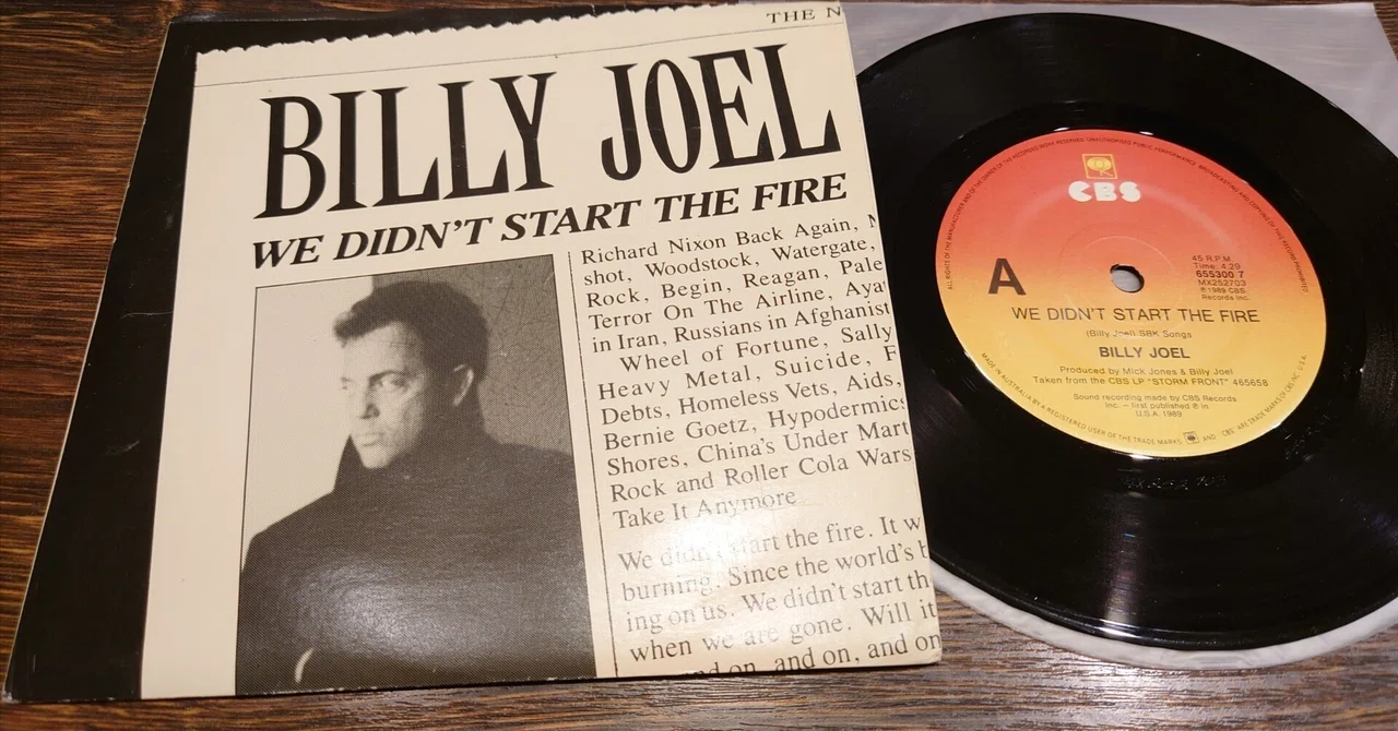 7-inch Record Specialty Shop Notes 378: Billy Joel｜タカヤマ 元