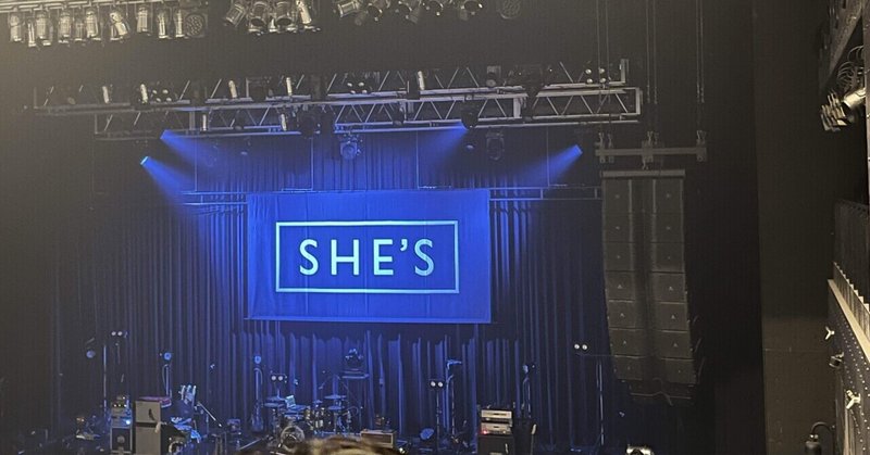 初めてのSHE'Sのライブ、それは私にとって始まり🎶