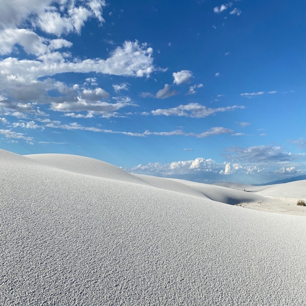 白い砂漠で想う。 ホワイトサンズ国立公園（White Sands National Park