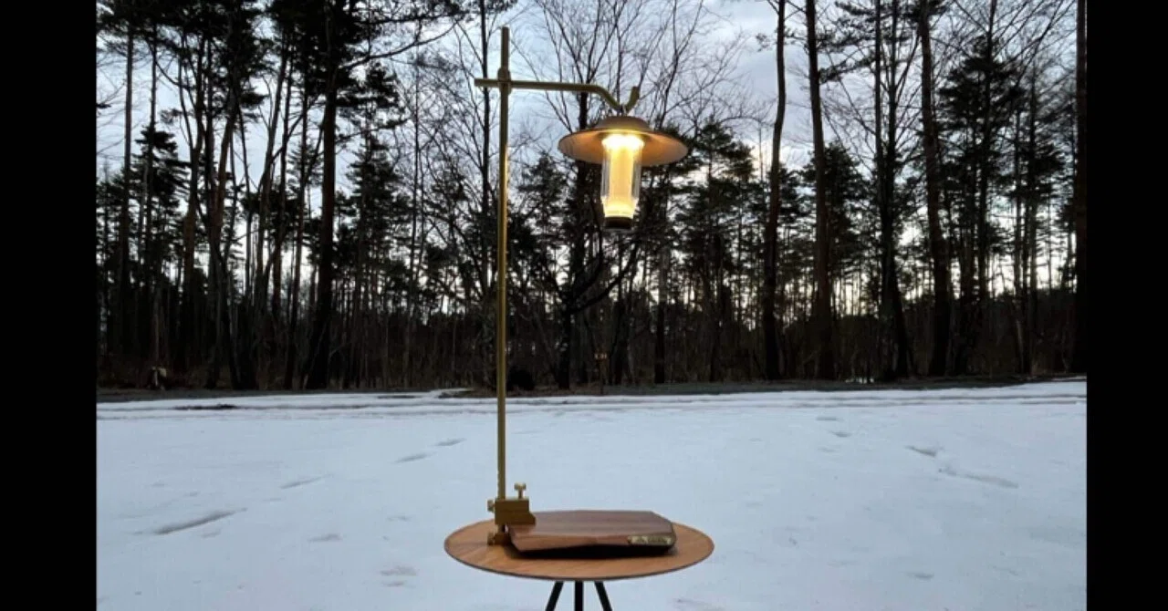 Gear Introduction #12] FEDECA Bar Clamp Lantern Stand｜めがねCAMP