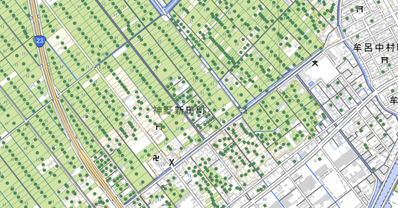 PMTiles化した筆ポリゴンデータをLeafletで表示させる｜mi2yo4@スタートアップ経営者